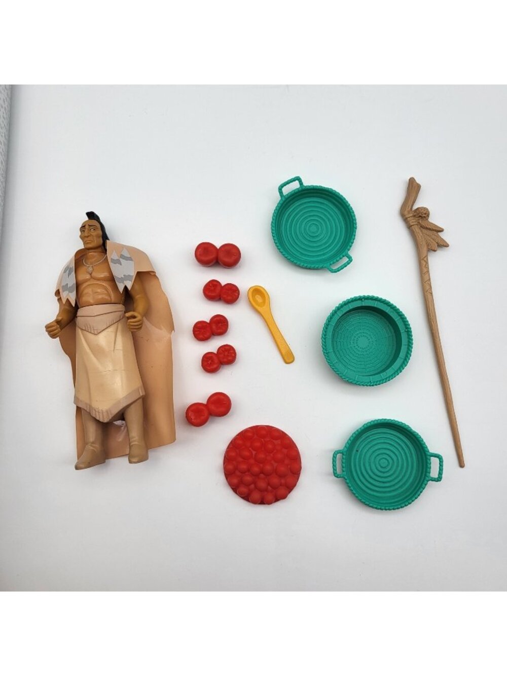 Vintage Disney Pocahontas Village Playset Accessories Lot Replacement Pieces
